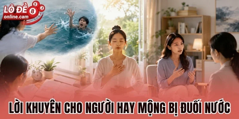 Lời khuyên cho người hay mộng bị đuối nước